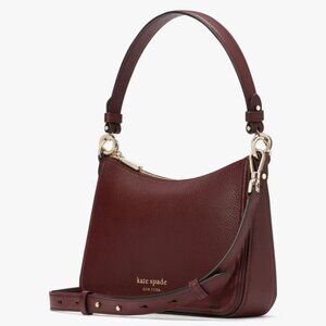 kate spade New York $248 K6576 Hudson Medium Convertible Cordovan Crossbody NWT!